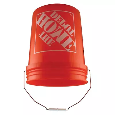 5 Gal. Homer Bucket Steel Wire Handle W Plastic Grip Extreme Durability 0.70 Mil • $5.79