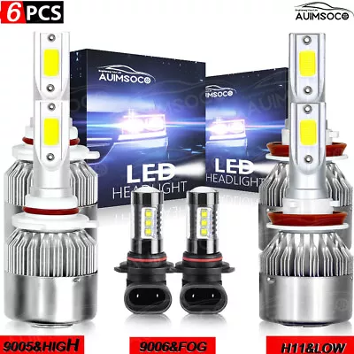 For Mazda CX-9 2007-2012 Led Headlight High/low Beam +Fog Lamp White Light Combo • $34.99