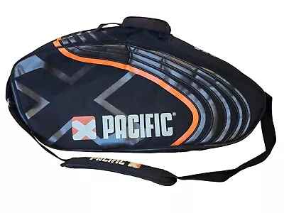 Pacific Basalt-X Tennis Racquet Cover/Bag Carrying Case Black Good Condition  • $39.99