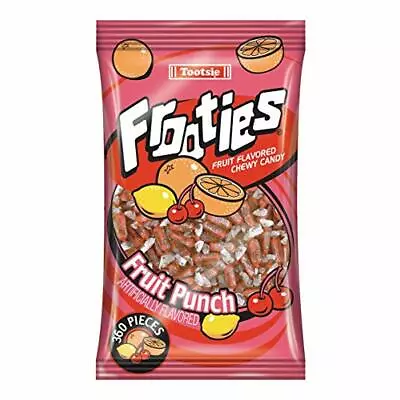 Fruit Punch Frooties - Tootsie Roll Chewy Candy - 360 Piece Count 38.8 Oz Bag • £22.83