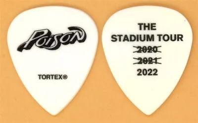 Poison CC Deville Guitar Pick - 2022 Stadium Tour - Motley Crue Def Leppard • $14.99