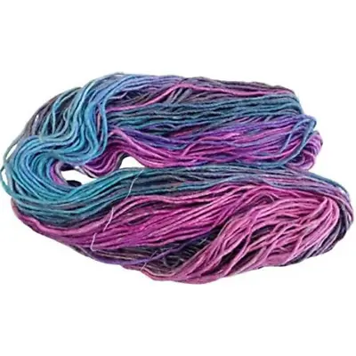 Silk Wool Blend Yarn Singles - Merino Silk Yarn Sport/dk Weight Variegated Yarn • $73.99