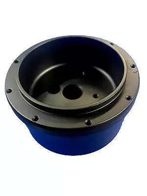 67-93 Chevy Buick Olds Pontiac 9 Hole Full Billet Blk Steering Wheel Adapter Hub • $18.95