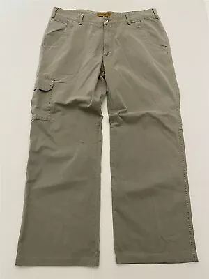 Veronesi 36 X 30 Beige Flap Pocket 100% Cotton Italian Cargo Pants • $24.84