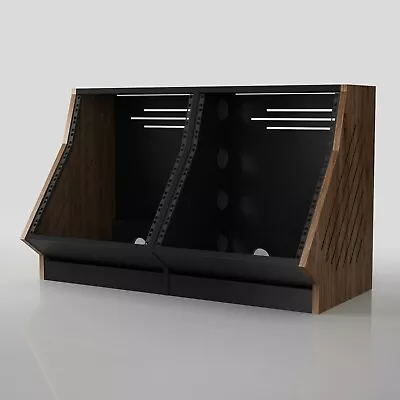 £675 • Buy  Recording Studio Furniture Vented Double Angle 19 Inch Studio Rack