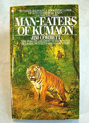 Man-Eaters Of Kumaon ~1983 MMP~ Jim Corbett Wild Tiger Hunter India True Story • $18