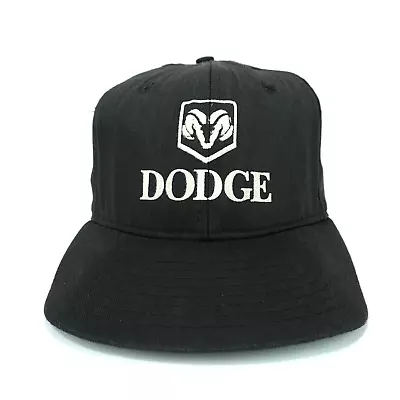 Dodge Ram Vintage Adult Baseball Cap Hat Black Trucks Cars Med/Lg Adj USA Made • $17.99