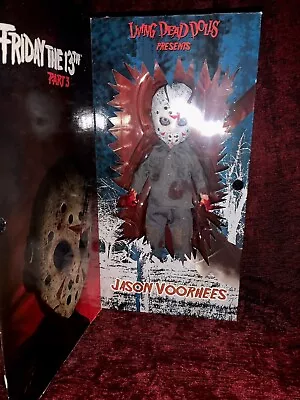 Mezco Toyz Living Dead Dolls Friday The 13th Part 3 Jason Voorhees 2006 LDD • $99.99