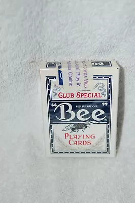 Vintage BEE Club Special Diamond Back Playing Cards GOLDEN NUGGET ~ SEALED • $14