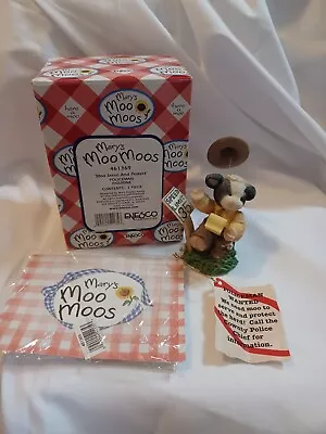 Mary’s Moo Moos “Moo Serve And Protect” 1998 Enesco Police Cow #461369 CIB • $20