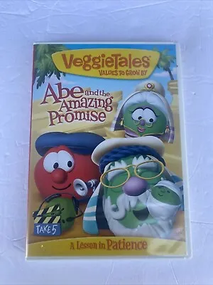 VeggieTales Abe And The Amazing Promise DVD A Lesson In Patience • £4.49