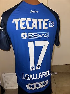 Rayados Del Monterrey Jersey Size Médium ( J. Gallardo ) Versión PRO Auténtica  • $50