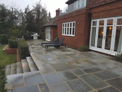 Aged Yorkstone Paving • £140