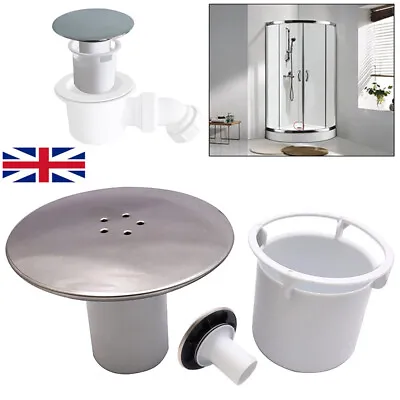 £8.99 • Buy Shower Drain Trap Cover Shower Plughole Cover 115mm Plug Drain Replacement UK