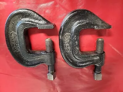  Vintage GRAND 2 ASH C- Clamp Heavy Duty Bridge Clamps • $75