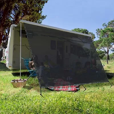 8x15' UV Blocker RV Awning Shade RV Awning Sun Shade Screen Mesh Camping Camper • $60.21