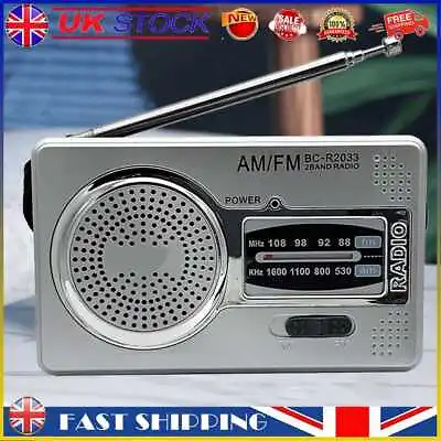 £7.32 • Buy AM FM Mini Elder Radio Battery Powered HiFi Elder Pointer Radio Built-in Speaker