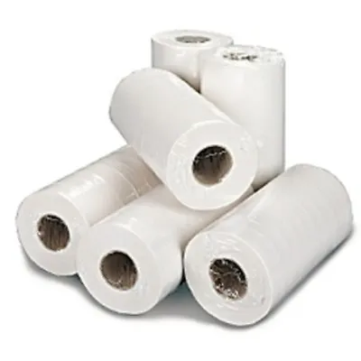 2 X Paper Roll 10 Inch 40M WHITE Hygiene Beauty Salon Couch Roll / Health Clinic • £6.75