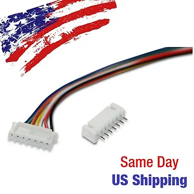 $5.49 • Buy JST XH2.54mm 7 Pin Singleheaded Wire Cable Connector Set Male Female PCB USA!
