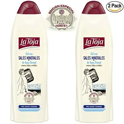 La Toja Shower Gel With Mineral Salts 550ml (PACK OF 2) • $19.99