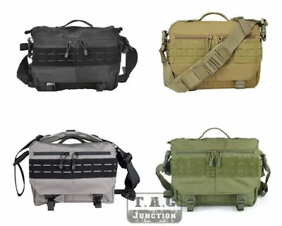 Tactical Messenger Bag MOLLE Shoulder Bag EDC Sling Pack Laptop Rush Handbag • $49.95