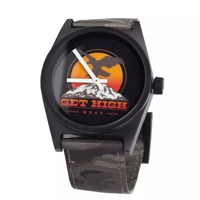 Neff Daily Wild Adult Analog Wrist Watch Nu Camo / Black Get High New • $27.96