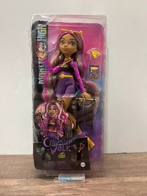 Monster High Clawdeen Wolf Fashion Doll - Mattel HKY72 - Brand New - Free Ship • $16.99