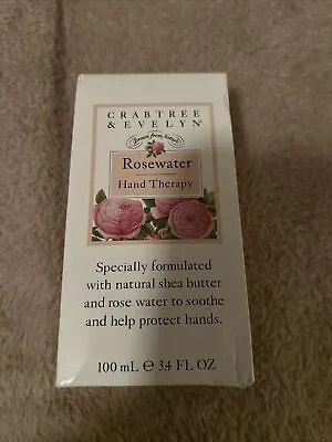 Crabtree & Evelyn Rosewater Hand Therapy Hand Cream 100ml  • £14.99