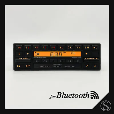 Becker Mexico Cassette Electronic 755 Radio For Bluetooth Mercedes W126 R107 Sl • $2047.71