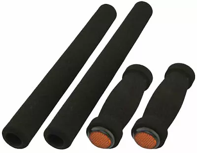 New! Absolute Cruisers Bicycle Foam Grips 127/298mm Long  4-piece Set In Black. • $11.59