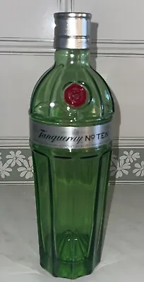 TANQUERAY No 10 GIN 47.3% VOL - EMPTY BOTTLE - COLLECTOR/CRAFTING/BAR DISPLAY • £3