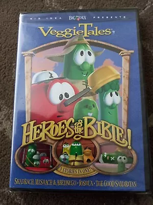 Veggie Tales Heroes Of The Bible Dvd Sealed Kids • £19.99