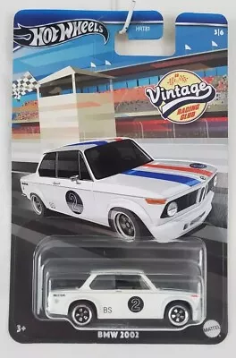 2024 Hot Wheels Vintage Racing Club BMW 2002 White NOC  • $9.99