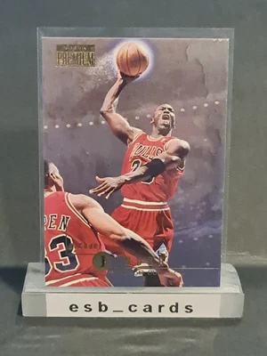 $16 • Buy 1996-97 Michael Jordan Chicago Bulls NBA Skybox Premium #16 NM