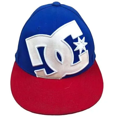 DG Baseball Cap Skater BMX Hat Hipster Y2k Blue Red Skate Grunge Vintage • £22.50