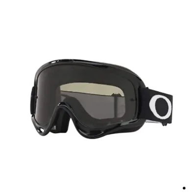 Oakley O Frame Mx Adult Off Road Motorcycle Goggles Jet Black/Clear - Opened Box • $27.40