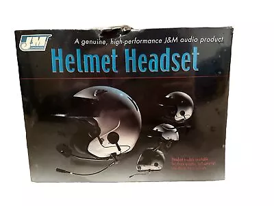 J&M Motorcycle Helmet Headset Elite Series HS-ECD269-OF Dynaport Aeromike Ii #2 • $82.99