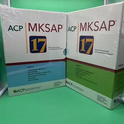 Brand NEW MKSAP 17 11-Book Set :Medical Knowledge Self-Assessment Program By ACP • $89.99
