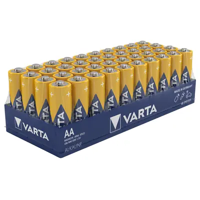 Varta Industrial Pro AA LR6 4006 1.5V Alkaline Batteries X 40 *Bulk Packed* • £13.49