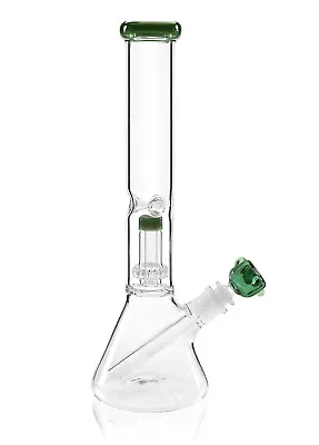 13  Big Glass Bong 14.5mm Large Smoking Glass Water Pipe Handmade Bong 14mm Bowl • £23.99