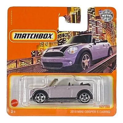 Matchbox 2010 Mini Cooper S Cabrio - Short Card • $2.56