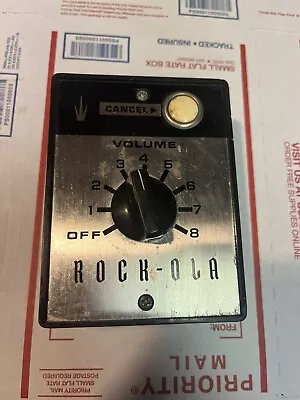 Rockola Jukebox Volume Control  • $50