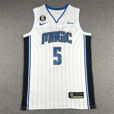 Paolo Banchero #5 Orlando Magic Basketball Jersey Stitched White*- • £19.60