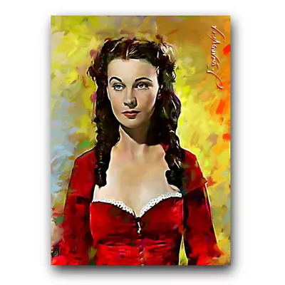 Vivien Leigh #3 Art Card Limited 37/50 Edward Vela Signed (Movies Actress) • $4.99