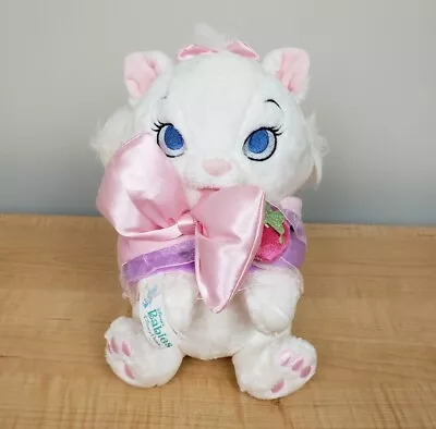 Disney Parks Babies The Aristocats White Kitten Marie Plush 10” With Blanket • $15