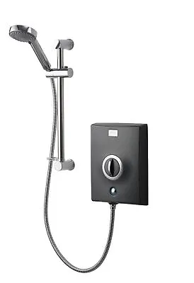 £284.95 • Buy Aqualisa Quartz Electric Shower 9.5kW Graphite & Chrome 5 Spray Modern QZE9511