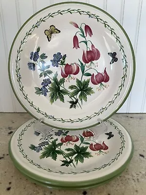 Studio Nova By Mikasa Garden Bloom Dessert Lunch Plates 8  Set Of 3 • $16.95