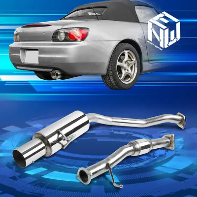 For 00-03 Honda S2000 2.0L L4 AP1/F20C/S2K 4  Muffler Tip Racing Catback Exhaust • $160.88