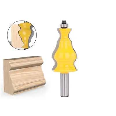 Picture Frame Molding Router Bit 1/2'' Shank Architectural Forming Wood Cutter • $16.99