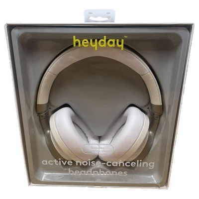 $32.98 • Buy 🔥Heyday Active Noise Cancelling Bluetooth Wireless Over-Ear Headphones- White